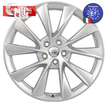 WSP Italy Tesla (W1401) Oxy 9x21 5x120 ET40 DIA64,1 (silver)